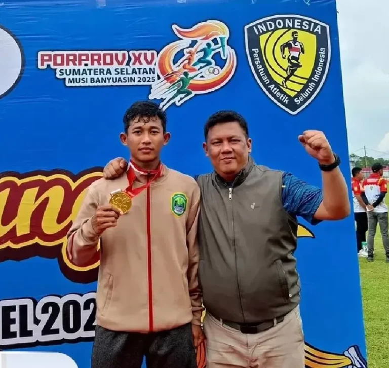 Atlet muda Indonesia berlaga dalam Kejuaraan Atletik Nasional 2026 di lintasan stadion atletik