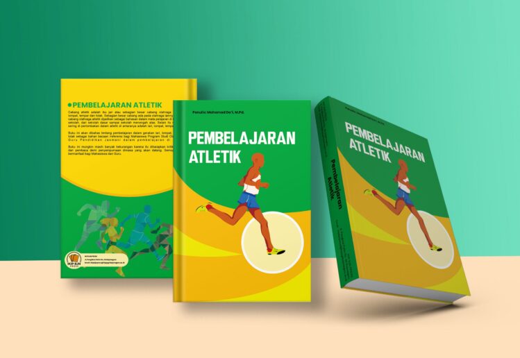 Atlet sedang melakukan latihan dasar atletik seperti sprint dan lompat untuk meningkatkan performa dan kekuatan tubuh
