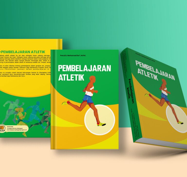 Atlet sedang melakukan latihan dasar atletik seperti sprint dan lompat untuk meningkatkan performa dan kekuatan tubuh